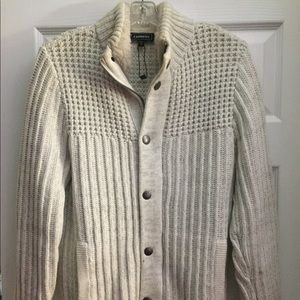 SOLD!! Men’s Express Sweater Cream color.